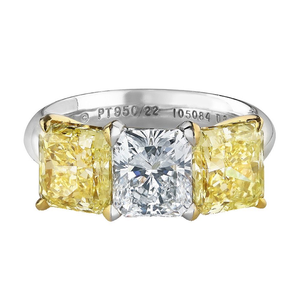 Trinity 3 Stone Princess Cut Diamond Ring Trinity 3 Stone Princess Cut Diamond Ring